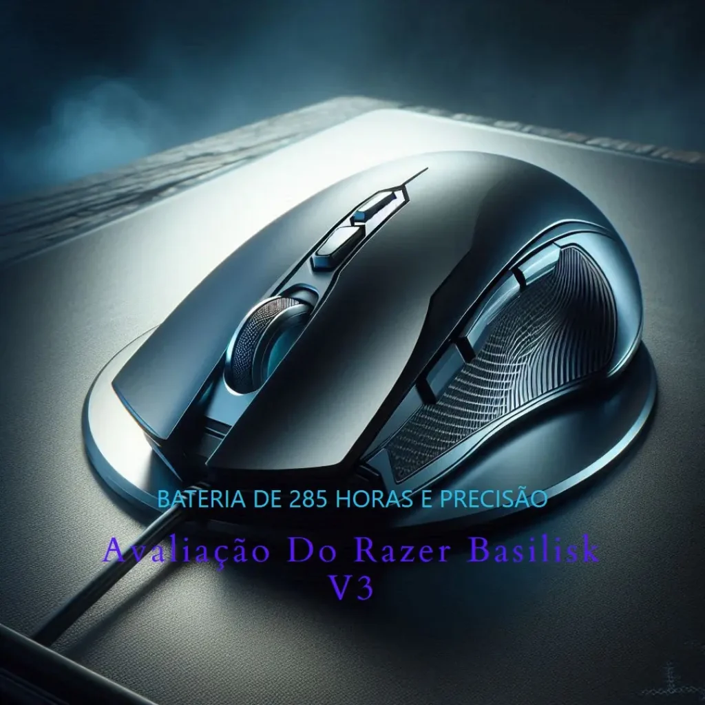 Razer Mouse Basilisk V3 X HyperSpeed: Bateria de 285 horas e desempenho de alta precisão