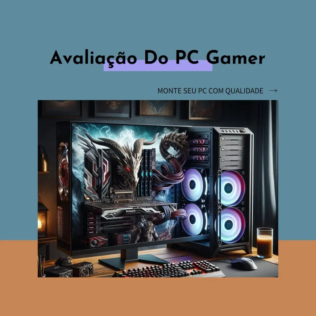 Monte seu PC: Intel i5-10400F, Radeon RX 550 4GB, 8GB, 240GB SSD