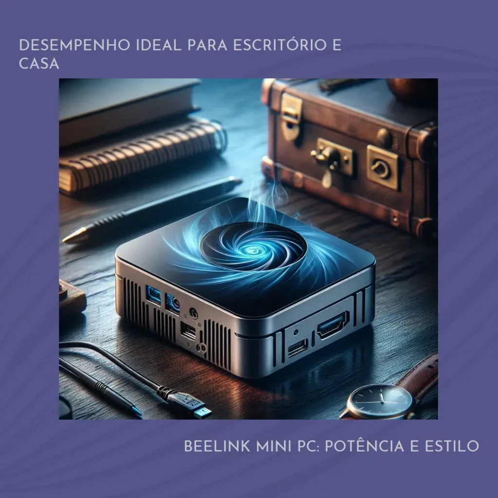 Beelink Mini PC, Intel 12th Gen Alder Lake - N95: Desempenho e Conectividade para Escritório e Casa