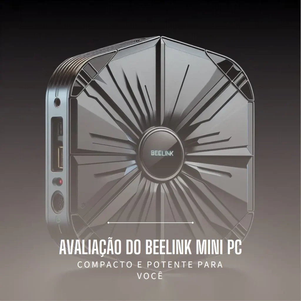 Beelink Mini PC MiniS N5095 8GB 256GB SSD, compacto e potente