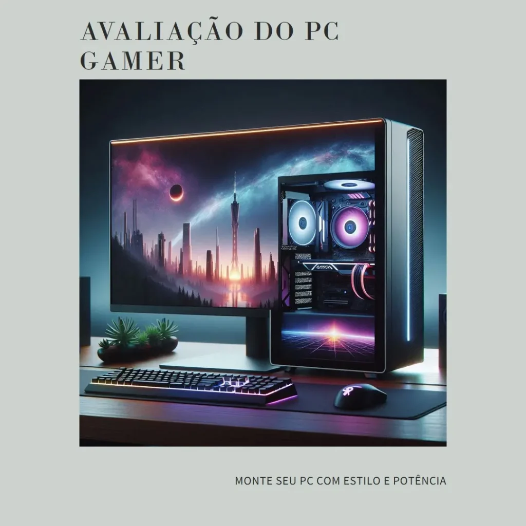 Monte seu PC: Intel i3-10100F, Radeon RX 550, 8GB, 240GB SSD