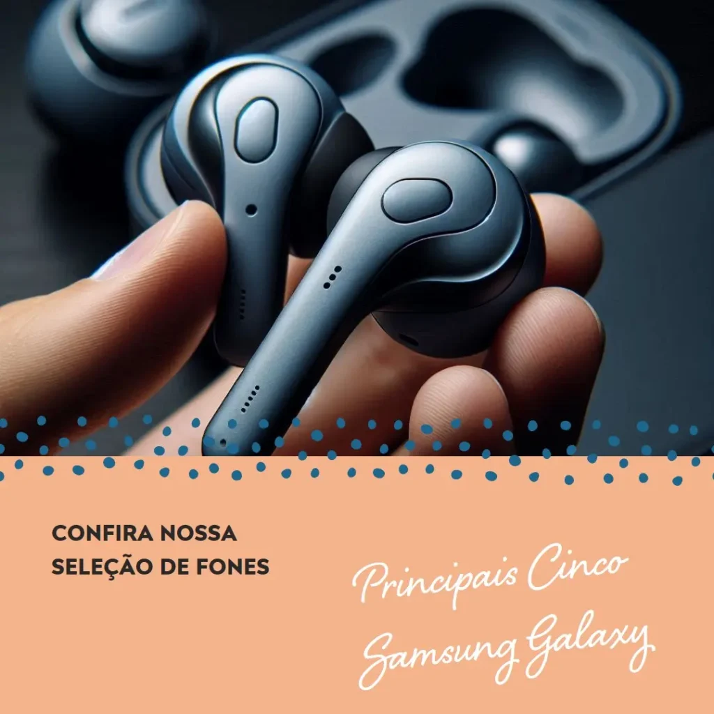 Principais Cinco Samsung Galaxy buds 3 pro fone de ouvido sem fio