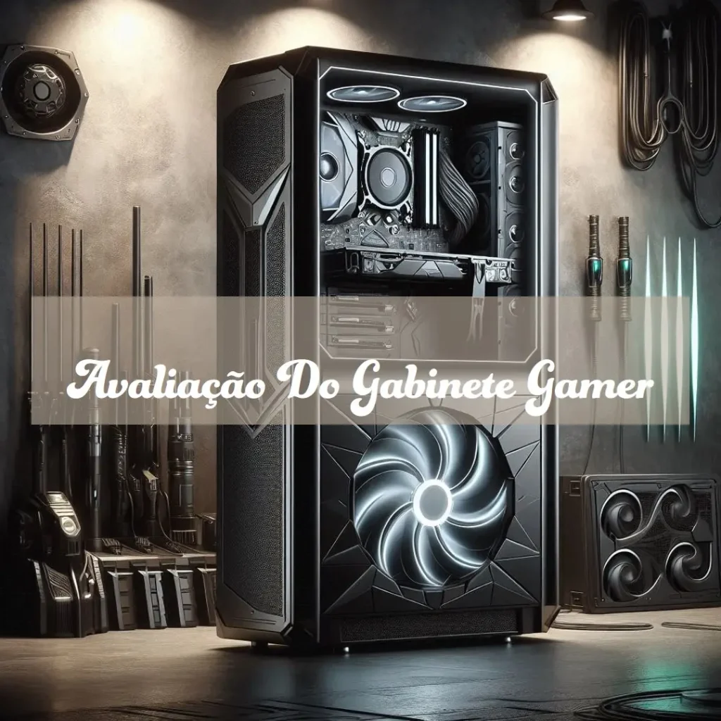 Gabinete Gamer Acegeek Forge Mini-Tower com 2 Fans