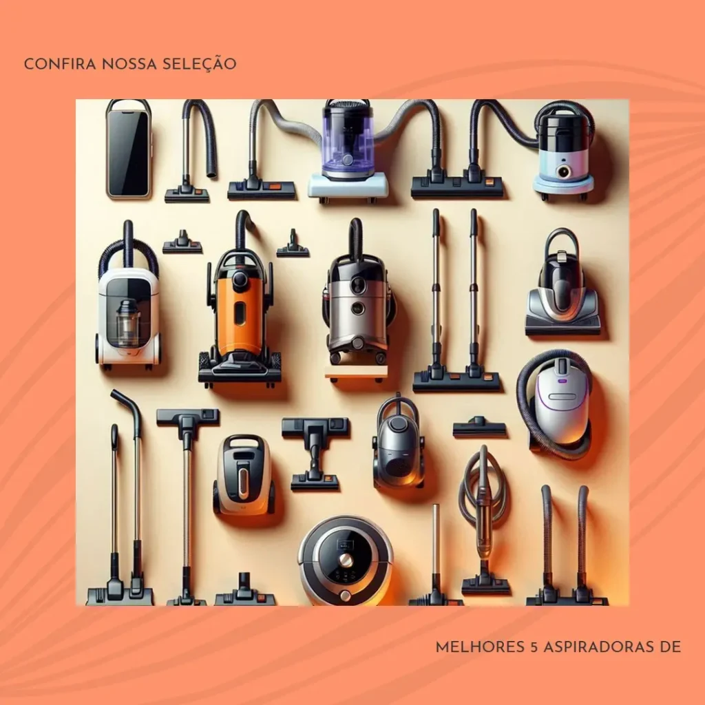 Melhores 5  aspiradoras de