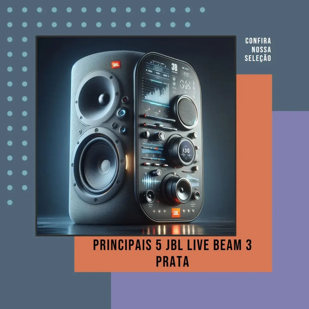 Principais 5 JBL live beam 3 prata