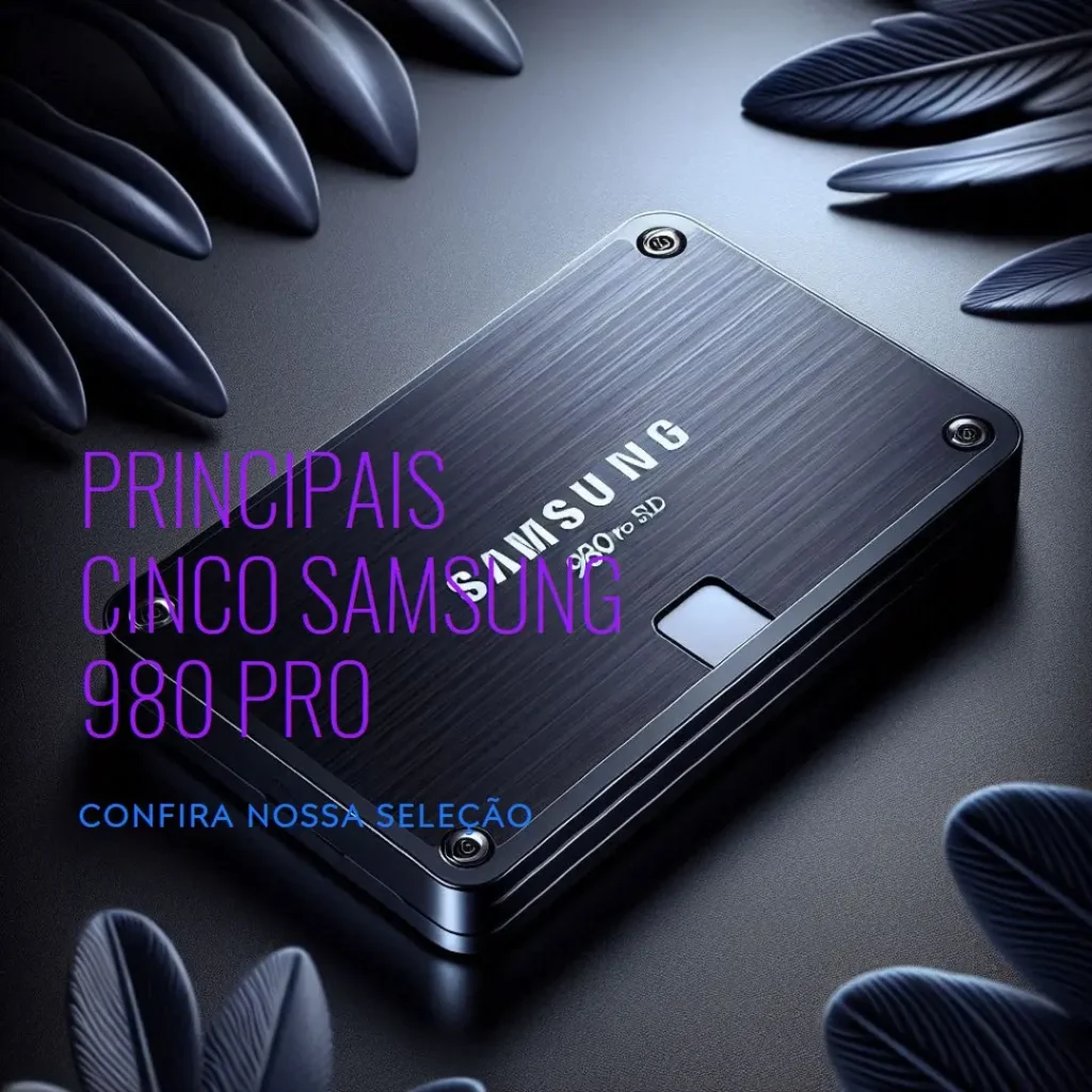 Principais Cinco  Samsung 980 pro SSD