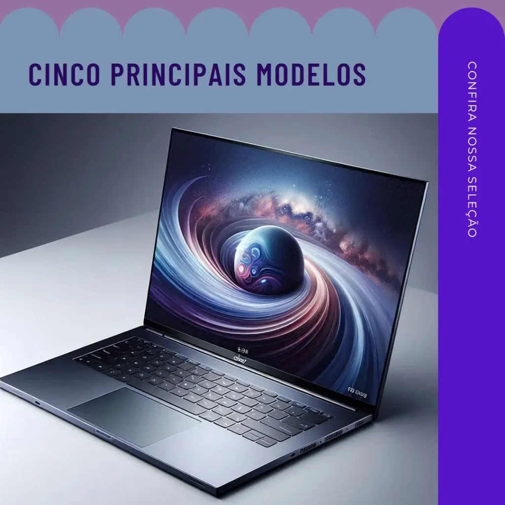 Cinco Principais Modelos de  Galaxy book4 360 i5 16gb