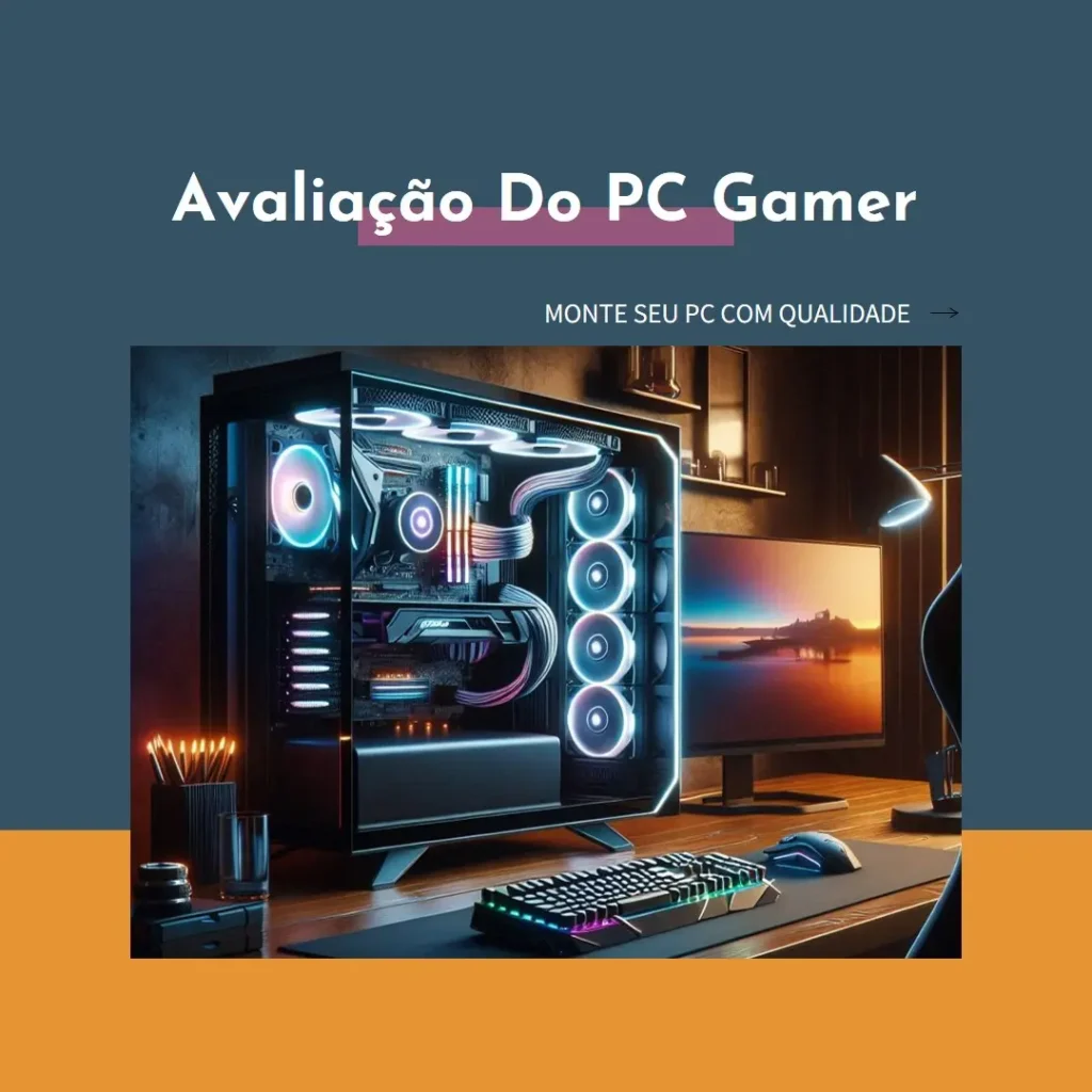 Monte seu PC: i5-12600KF, RTX 4060, 16GB, 512GB SSD