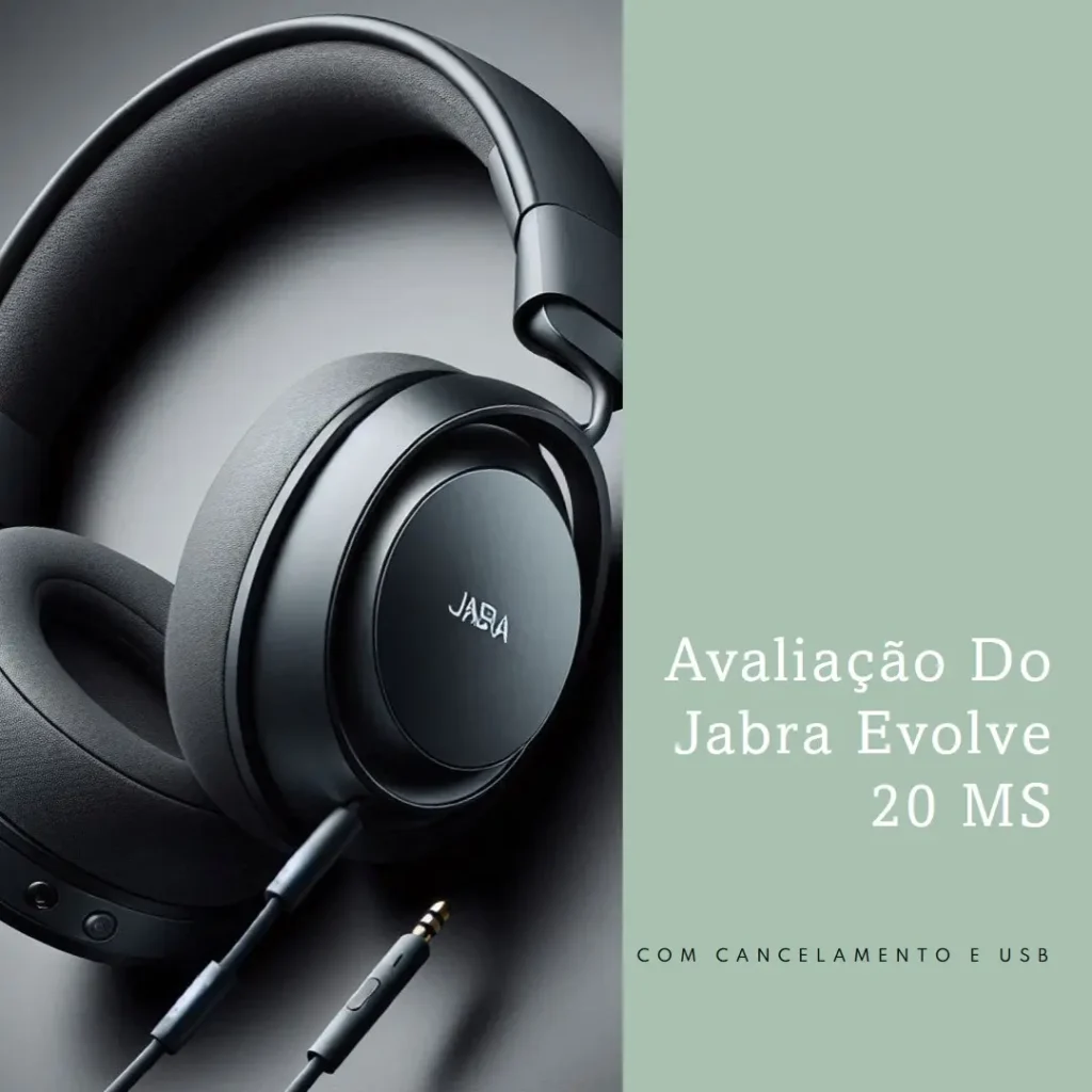 Jabra Evolve 20 MS com Cancelamento e USB