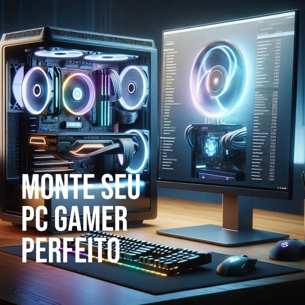 Monte seu PC: Ryzen 7 5800XT, RTX 4070 Ti Super, 32GB, 1TB SSD