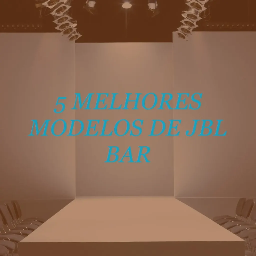 5 Melhores Modelos de JBL bar
