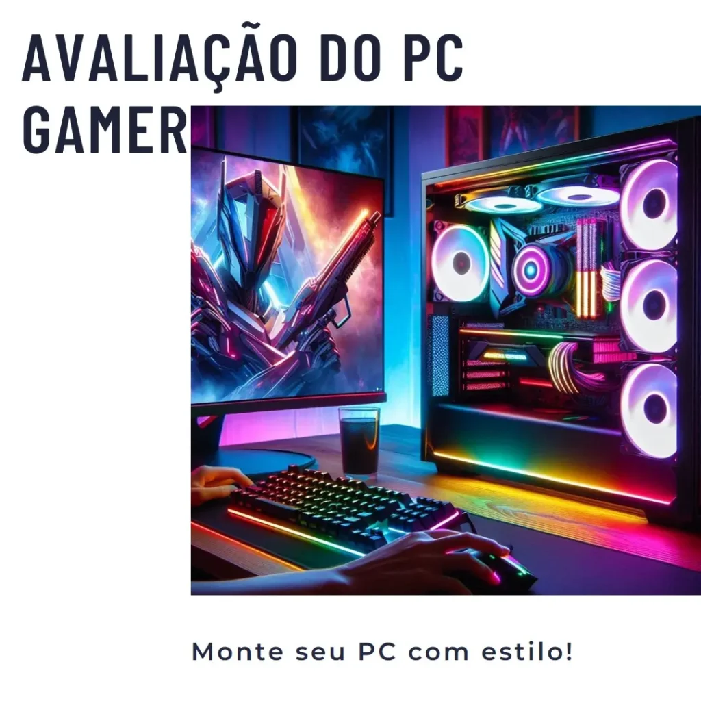 Monte seu PC: Ryzen 5 4600G, RX 580, 16GB, 480GB SSD
