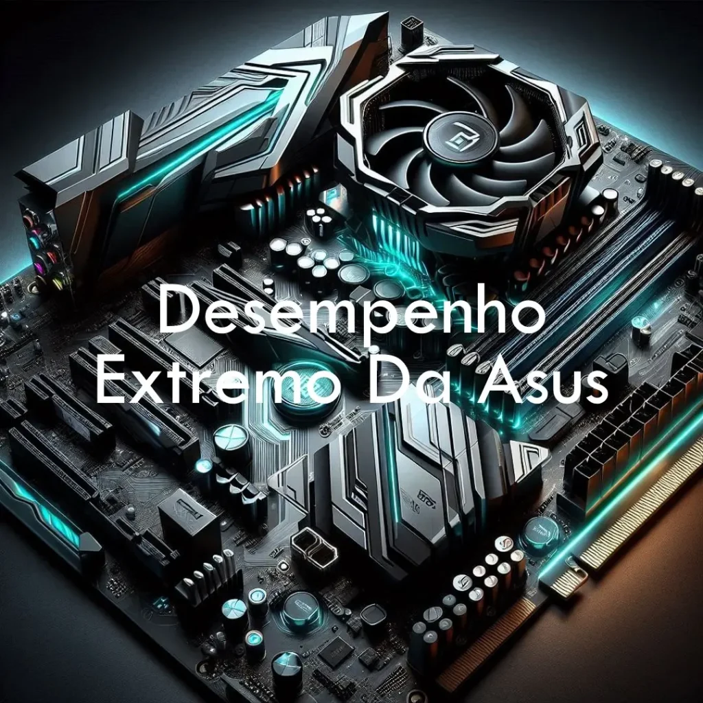 Placa Mãe Asus TUF GAMING X670E-PLUS WIFI com desempenho extremo