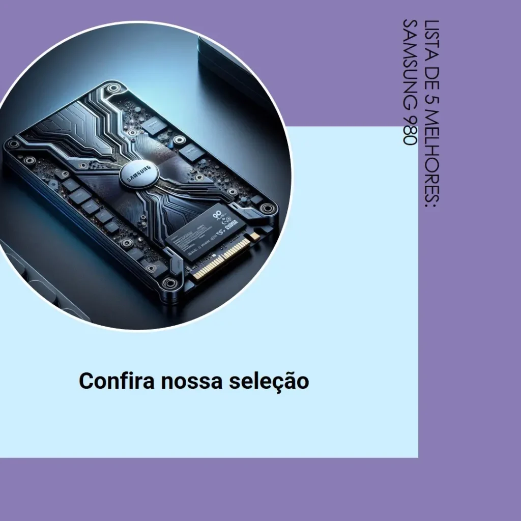 Lista de 5 Melhores: Samsung 980 m.2 nvme SSD 1tb