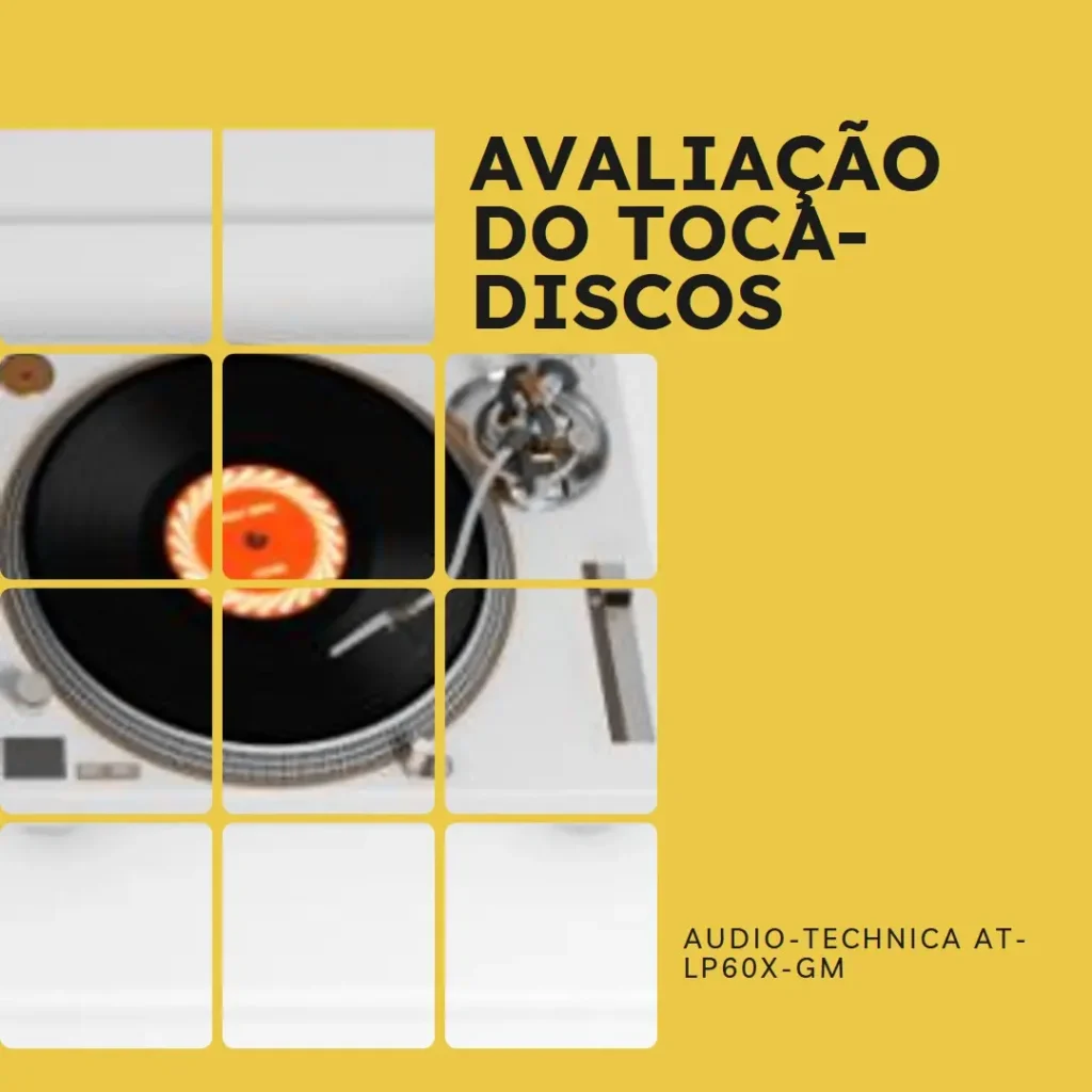 Toca-Discos Audio-Technica AT-LP60X-GM Automático