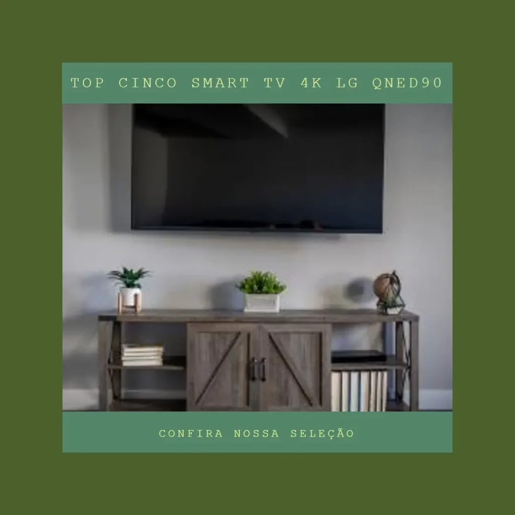 Top Cinco Smart TV 4K LG QNED MiniLED QNED90 de 86