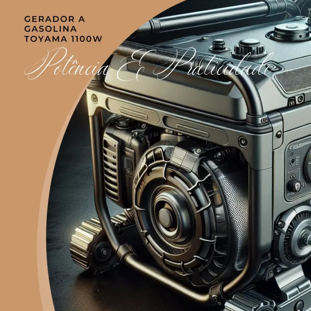 Gerador A Gasolina Toyama 1100w 220v: Potência e Praticidade Para Suas Necessidades