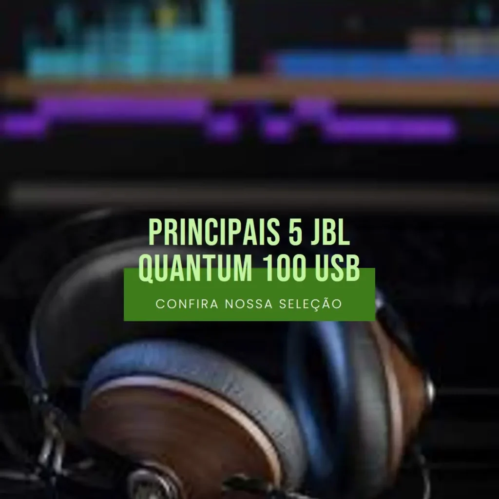 Principais 5  JBL quantum 100 usb