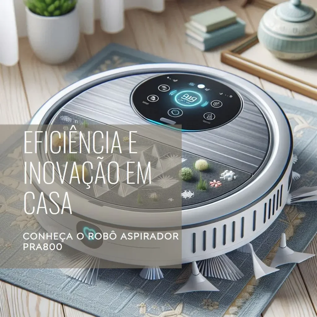Smart Robô Aspirador Wi-Fi Laser PRA800 Positivo Casa Inteligente: Eficiência e Inovação para sua Casa