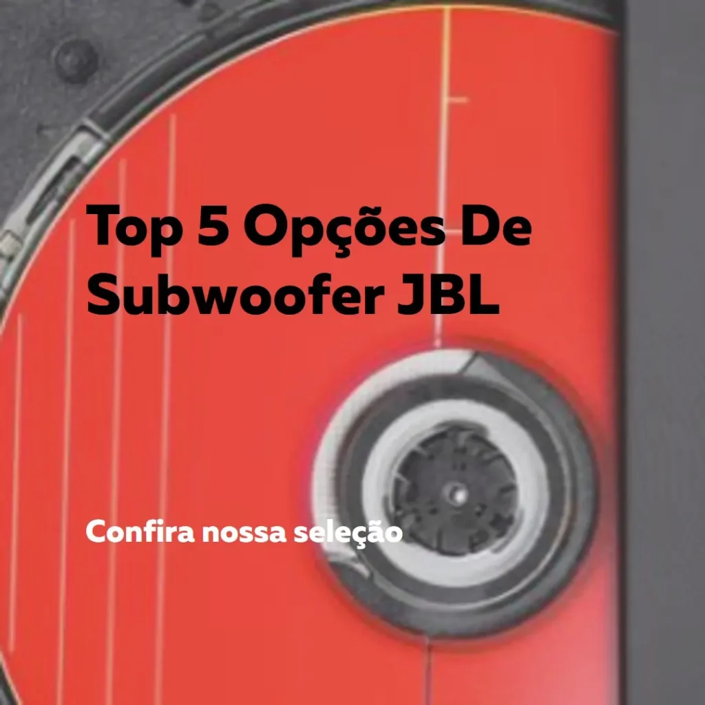 Top 5 Opções de subwoofer JBL bar 5.1
