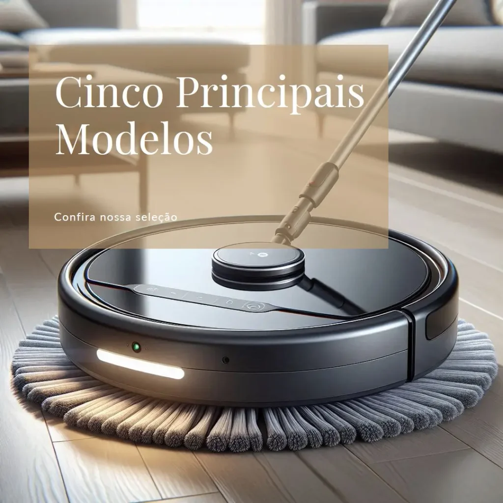 Cinco Principais Modelos de  robo esfregao