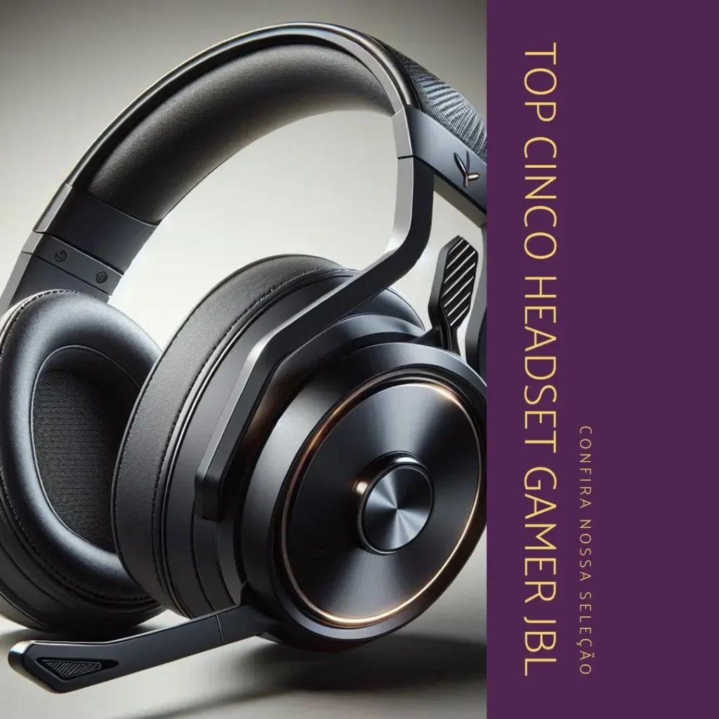 Top Cinco headset gamer JBL quantum 400 preto