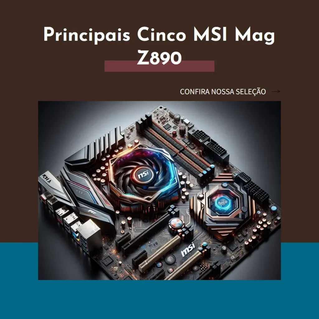 Principais Cinco MSI mag z890 tomahawk