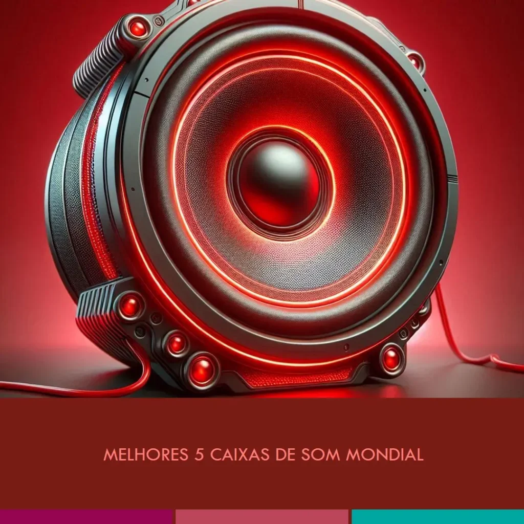 Melhores 5 Caixa de som Mondial piscando luz vermelha