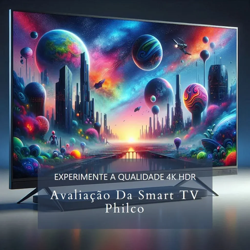 Smart TV LED 58" 4K Philco com Android TV e HDR