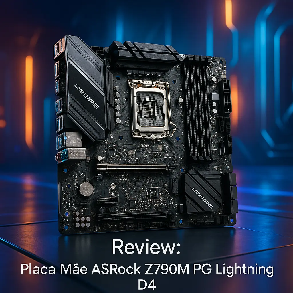 Review: Placa Mãe AsRock Z790M PG Lightning D4 (LGA 1700/4xDDR4/HDMI/M.2/USB 3.2)