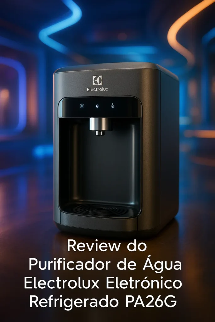 Purificador de Água Electrolux Eletrônico Refrigerado PA26G: Qualidade e Conforto para Sua Cozinha
