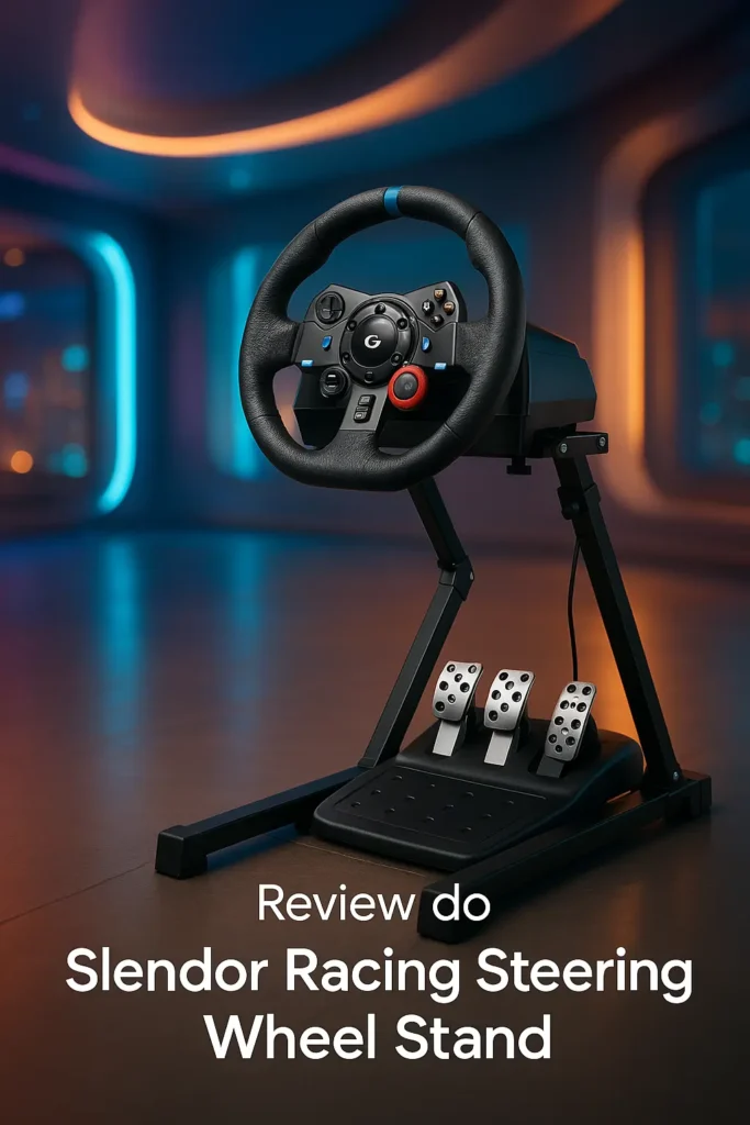 Slendor Racing Steering Wheel Stand: Suporte para Volantes Logitech G920, G25, G27 e G29