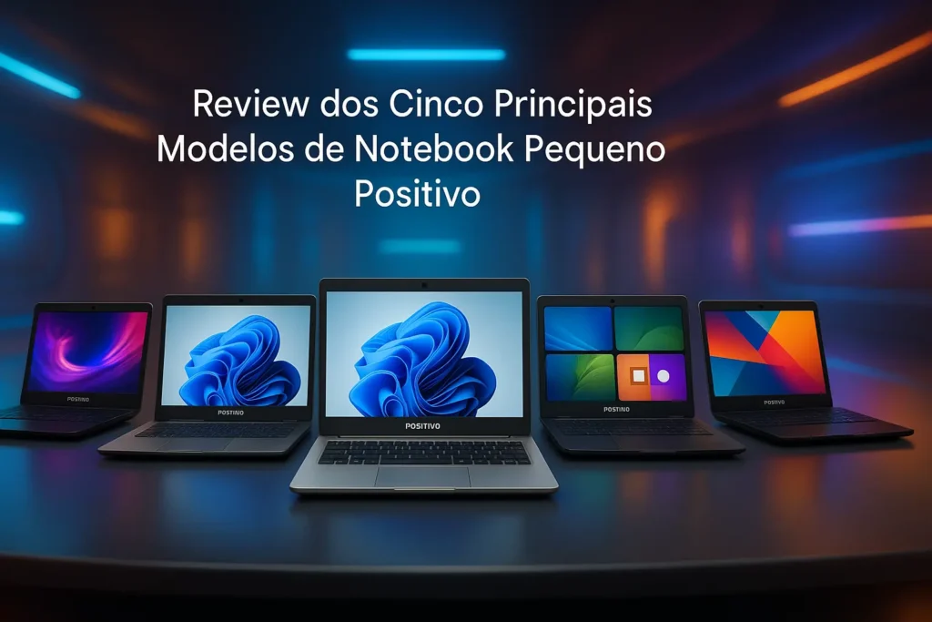 Cinco Principais Modelos de notebook pequeno Positivo