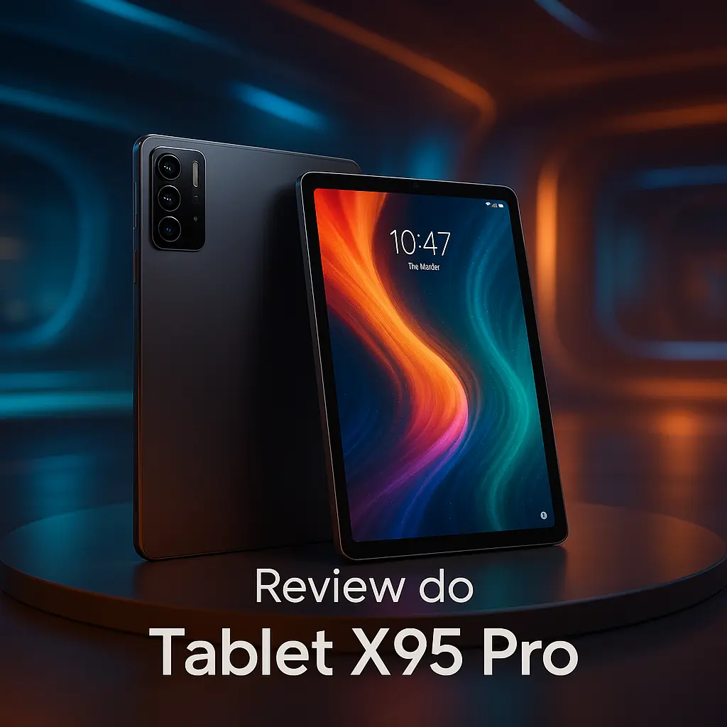 Tablet X95 Pro: Desempenho de Ponta, Tela Imersiva e Câmeras Potentes