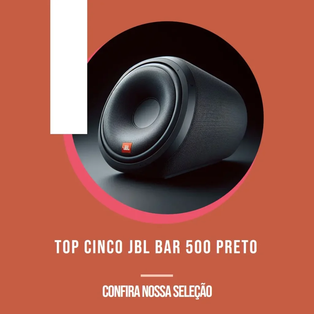 Top Cinco JBL bar 500 black