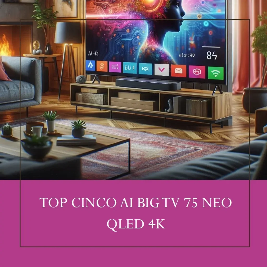 Top Cinco AI Big TV 75 Neo QLED 4K