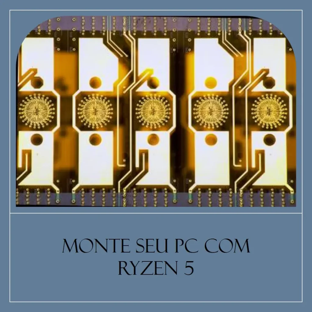 Monte seu PC: Ryzen 5 8600G, 16GB DDR5, 240GB SSD