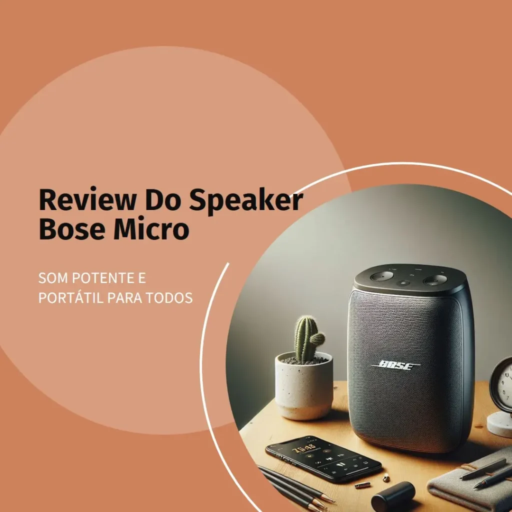 Speaker Bose Soundlink Micro: Som potente e portátil