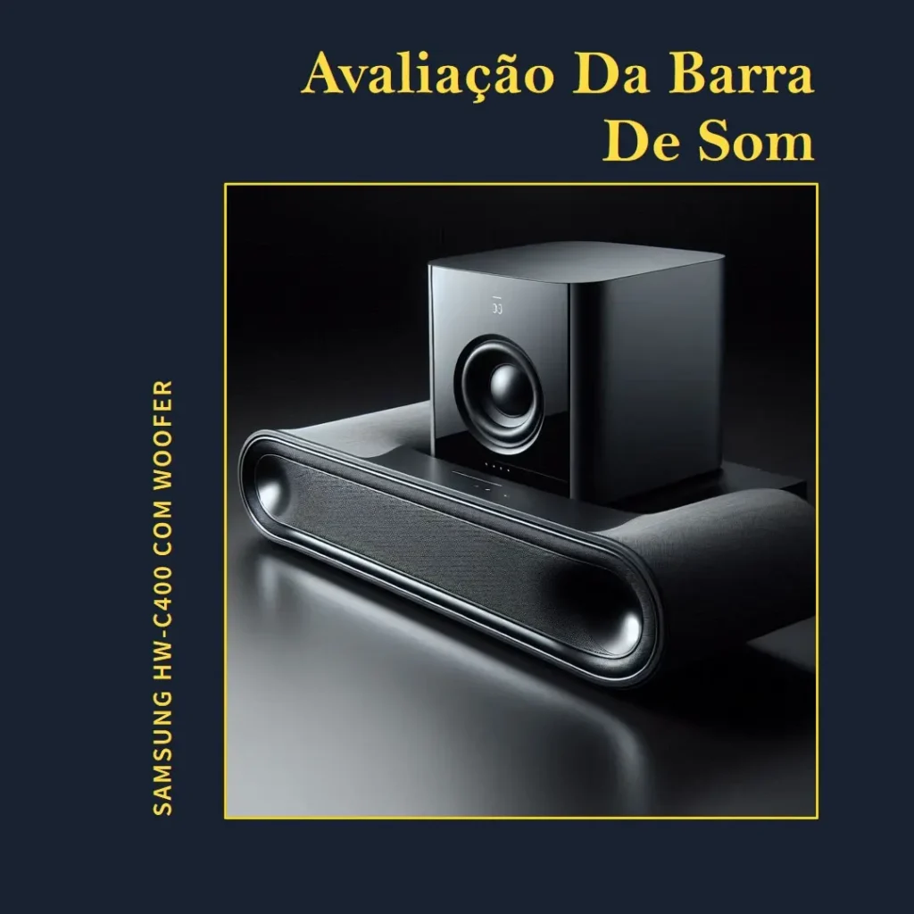 Samsung HW-C400 Barra de Som 2.0 Canais com Woofer
