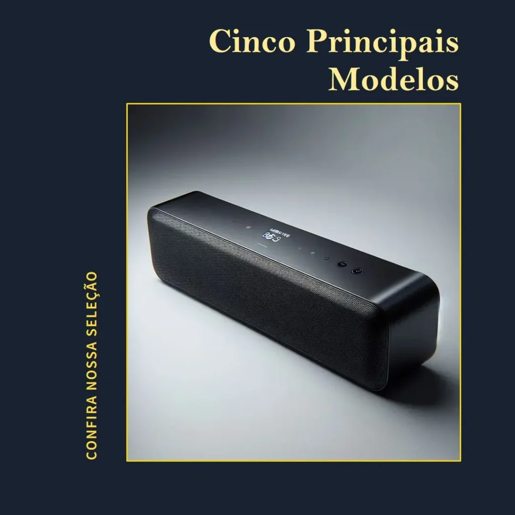 Cinco Principais Modelos de soundbar Samsung b555