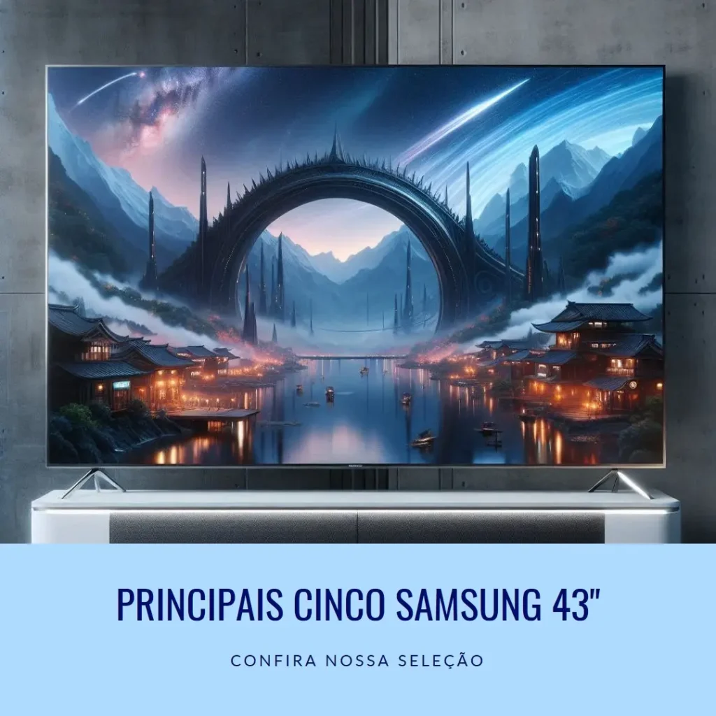 Principais Cinco Samsung televisão 43 polegadas