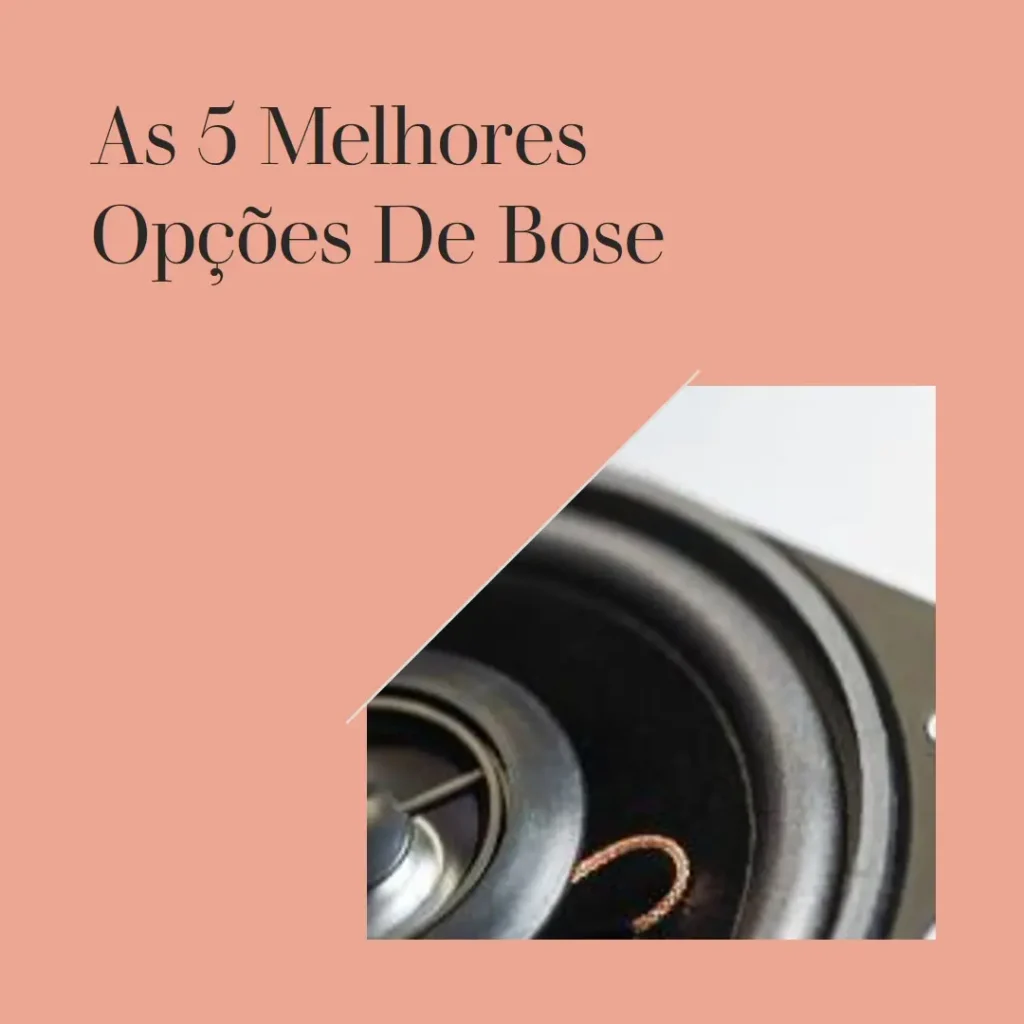 As 5 Melhores Opções de Bose soundlink bluetooth speaker iii silver