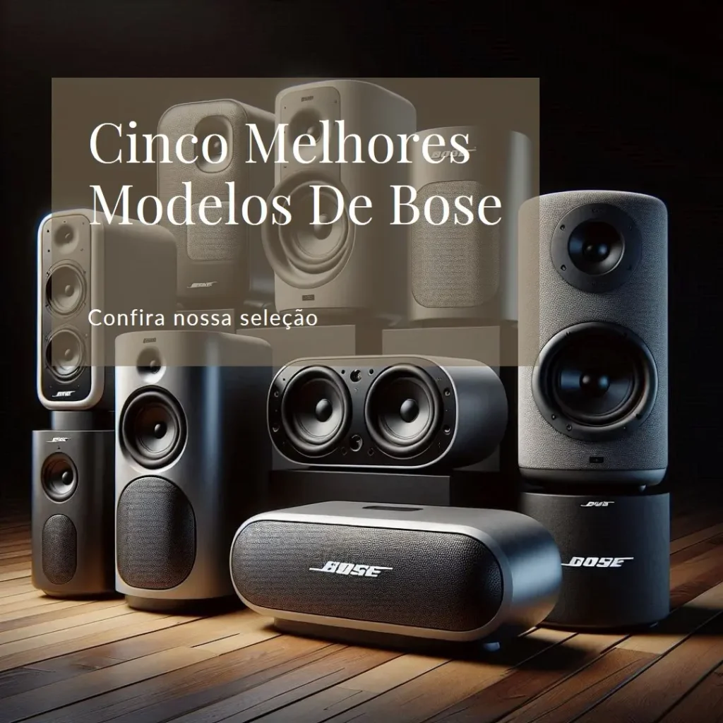 Cinco Melhores Modelos de Bose speakers soundlink