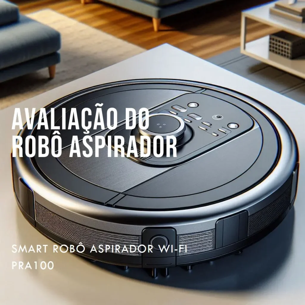 Smart Robô Aspirador Wi-Fi PRA100 Positivo Casa Inteligente