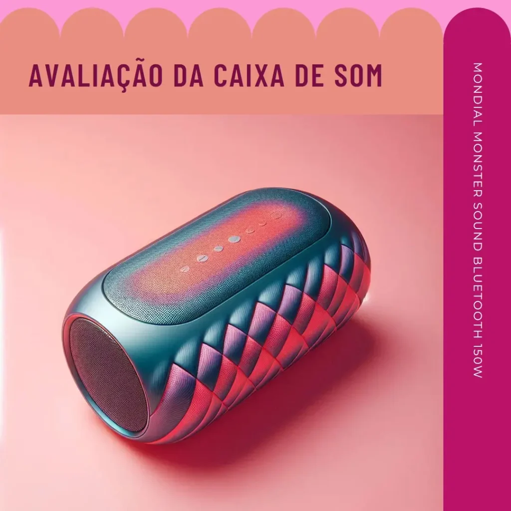Caixa de Som Mondial Monster Sound Bluetooth 150W SK-06