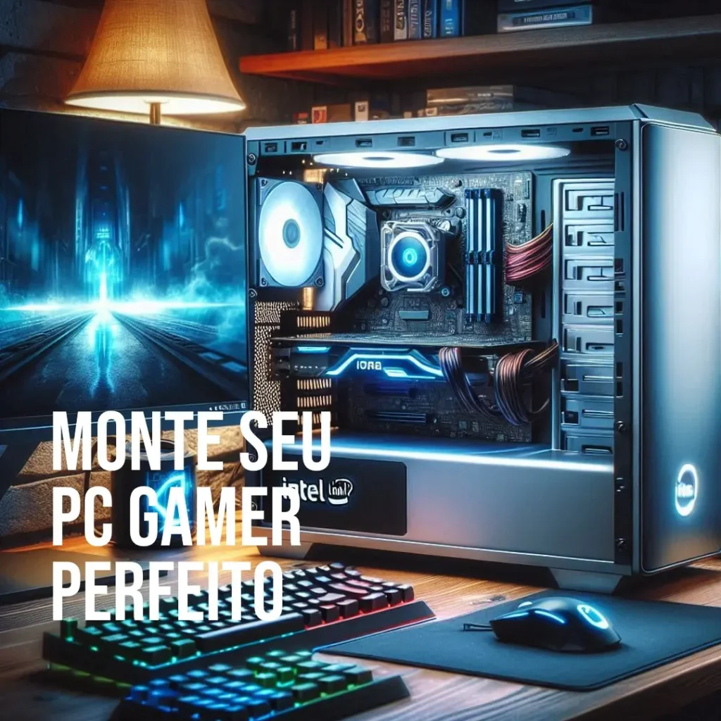 Monte seu PC: Intel i3-13100F, RTX 4060, 16GB, 480GB SSD