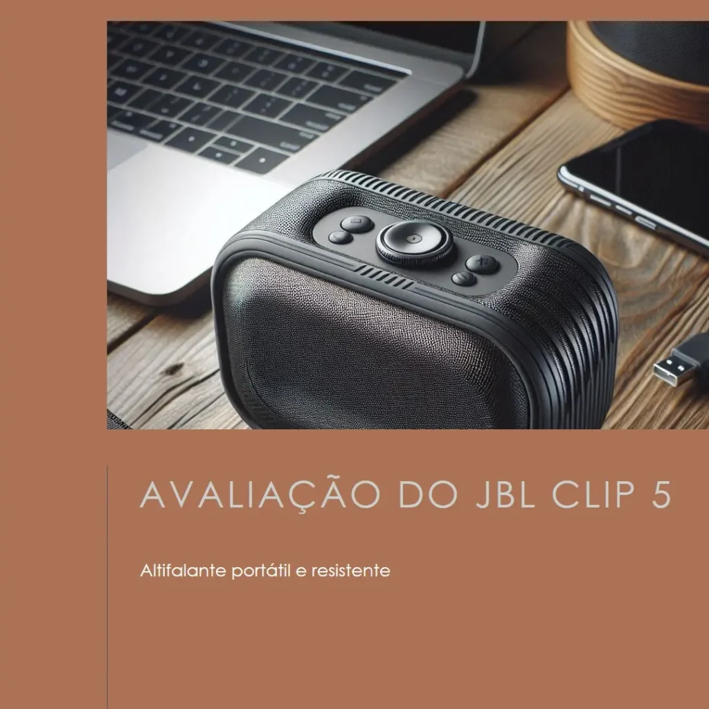 JBL Clip 5: Altifalante Portátil com Bluetooth e Resistência IP67