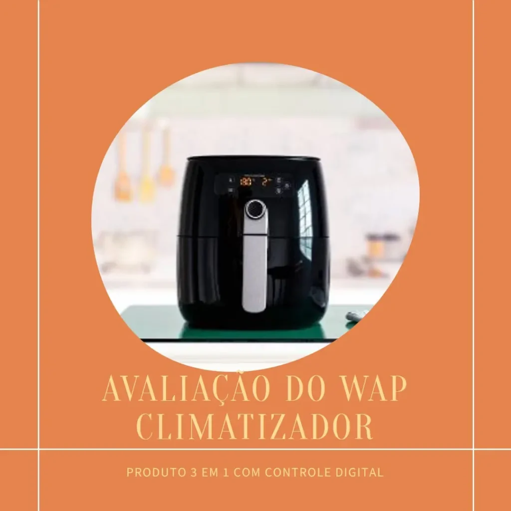 WAP Climatizador de Ar Torre CONTROL DIGITAL 3 em 1