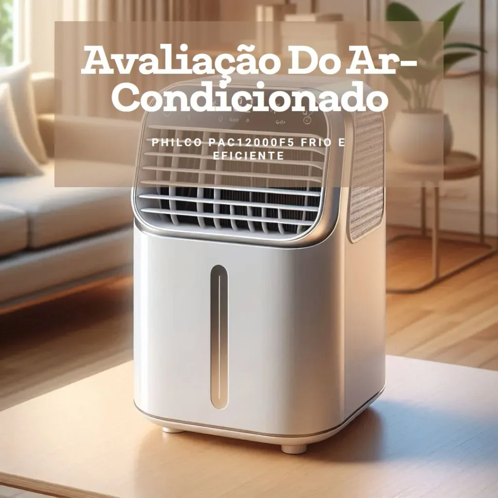 PHILCO Ar-Condicionado Portátil PAC12000F5 Frio Vírus Protect