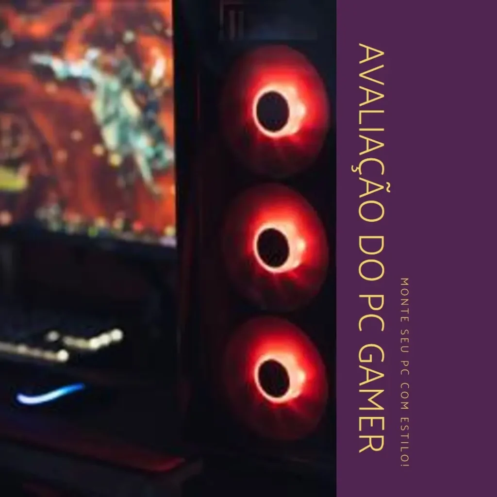 Monte seu PC: i3-13100F, RTX 3060, 16GB, 480GB SSD